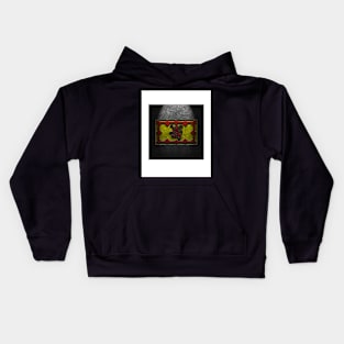 Royal Standard of Scotland Stone Texture Kids Hoodie